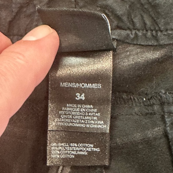 North Face Size 34 Shorts Hiking Camp Black Plaid - Picture 4 of 5